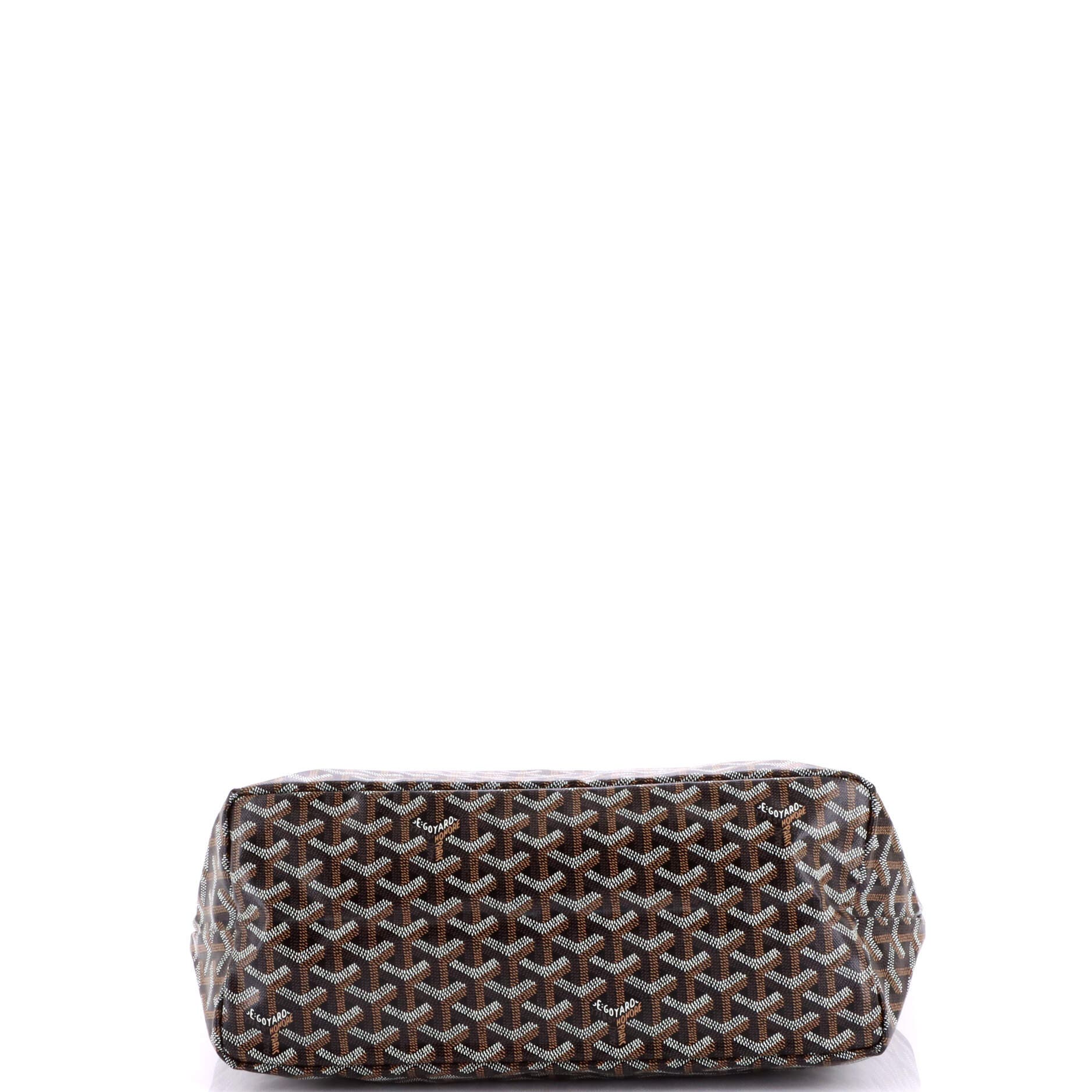 Pre-Owned Goyard Saint Louis Tote Coated Canvas PM, Alternate, color, Black