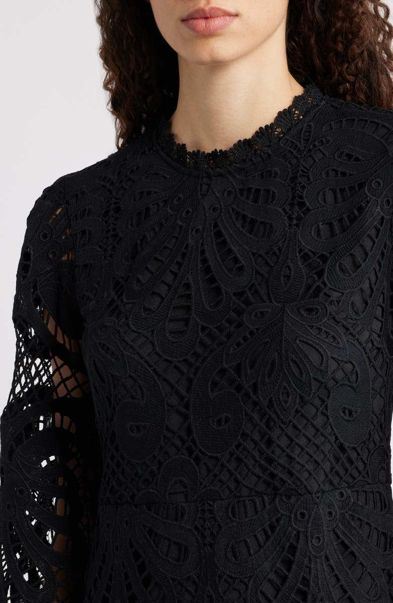 LAYERED WITH LOVE Vivian Lace Minidress, Alternate, color, 