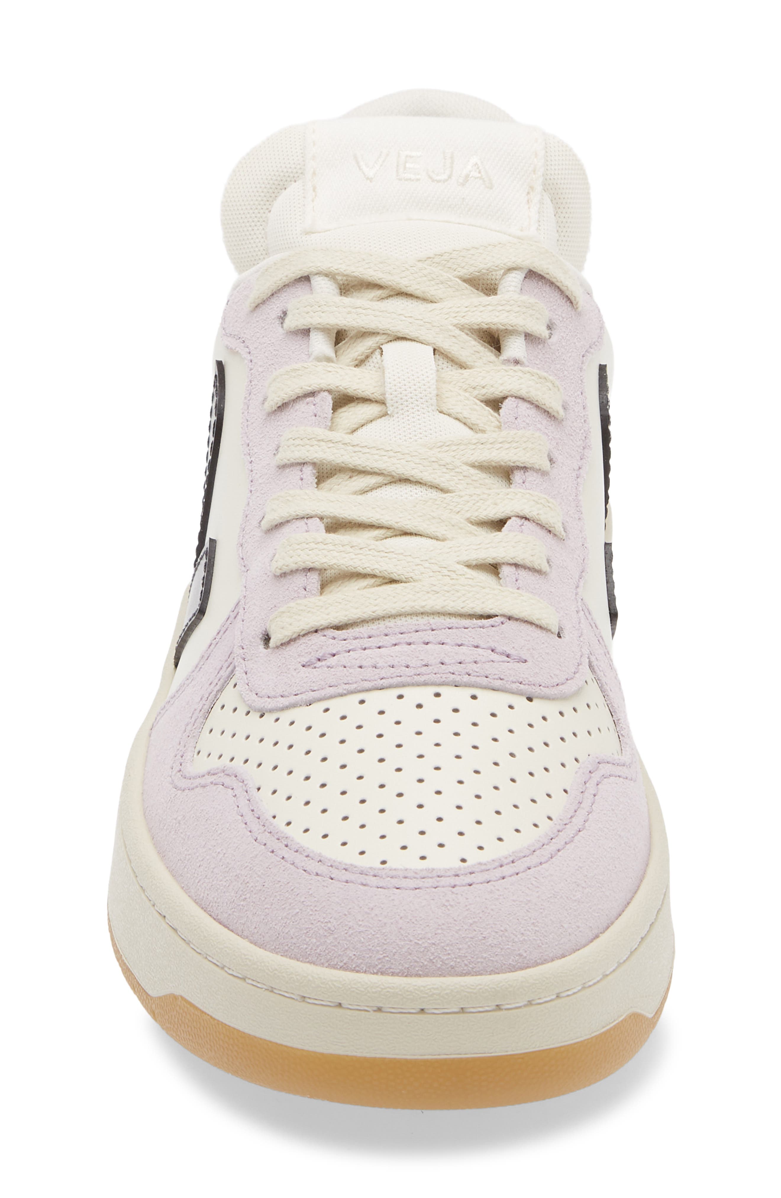 Veja V-10 Prime Sneaker, Alternate, color, Pure Black Parme