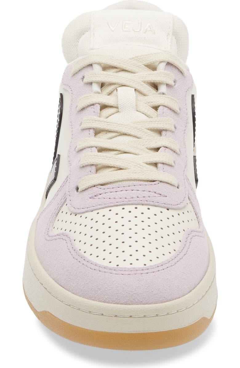 Veja V-10 Prime Sneaker, Alternate, color, Pure Black Parme