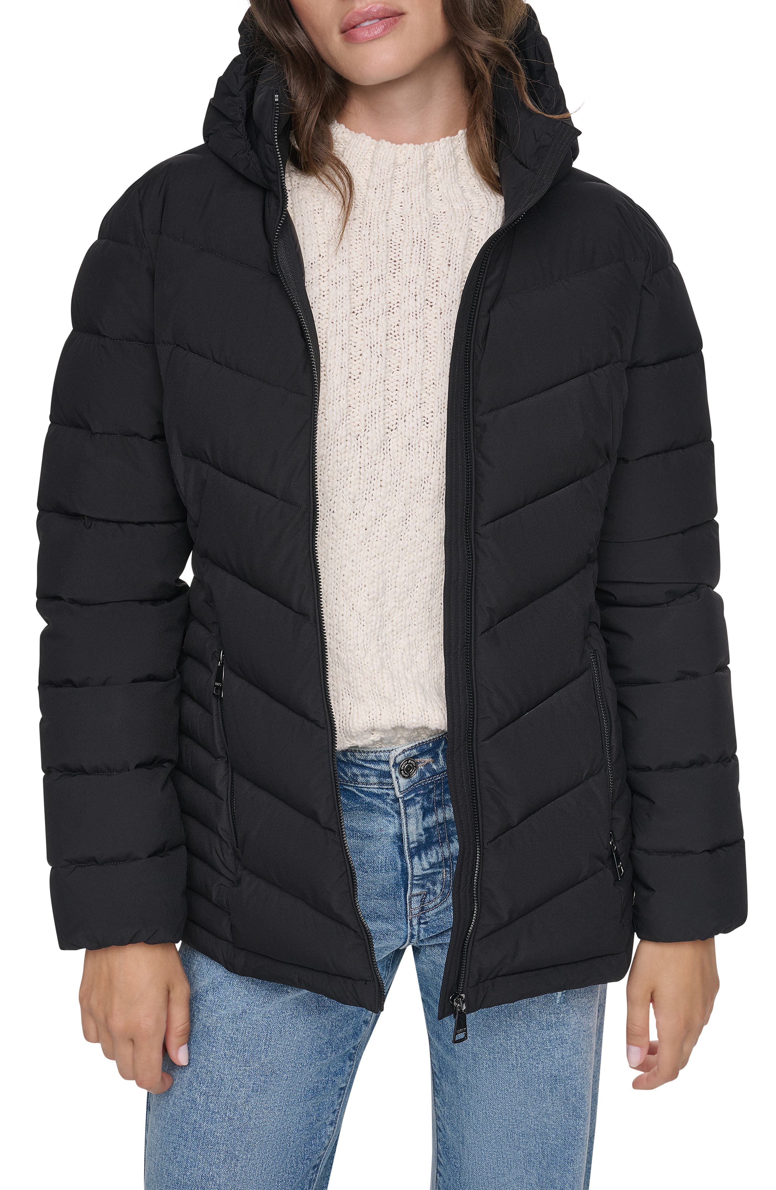 Packable Water Resistant Puffer Jacket