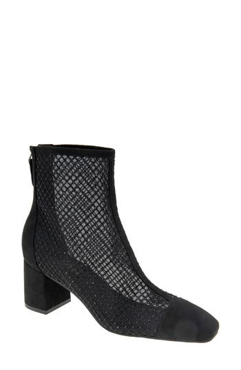Bcbgeneration Haybre Mesh Bootie In Black