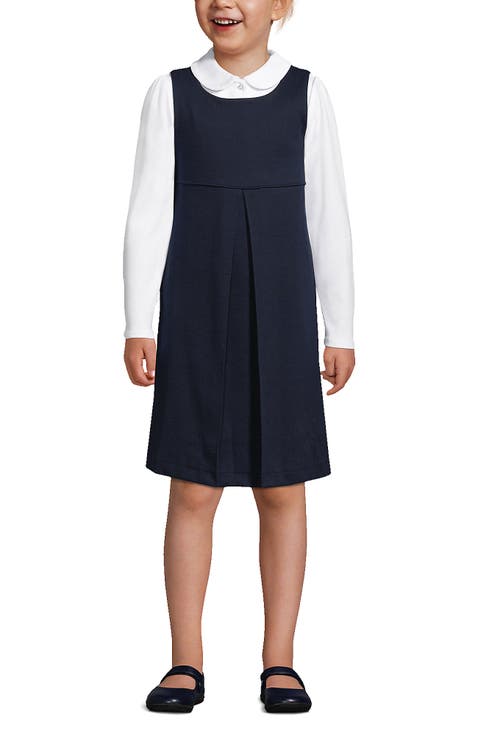 Girls Ponte Pleat Jumper