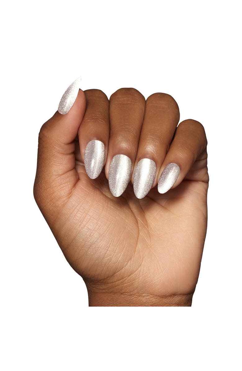 GLAMNETIC Oslo Night Short Almond Press-On Nails Set $15 Value, Alternate, color, 