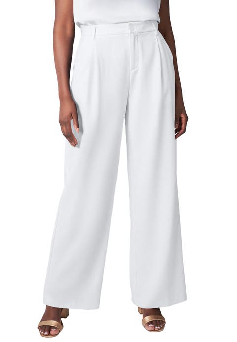 Bi-Stretch Wide Leg Pant (Plus)