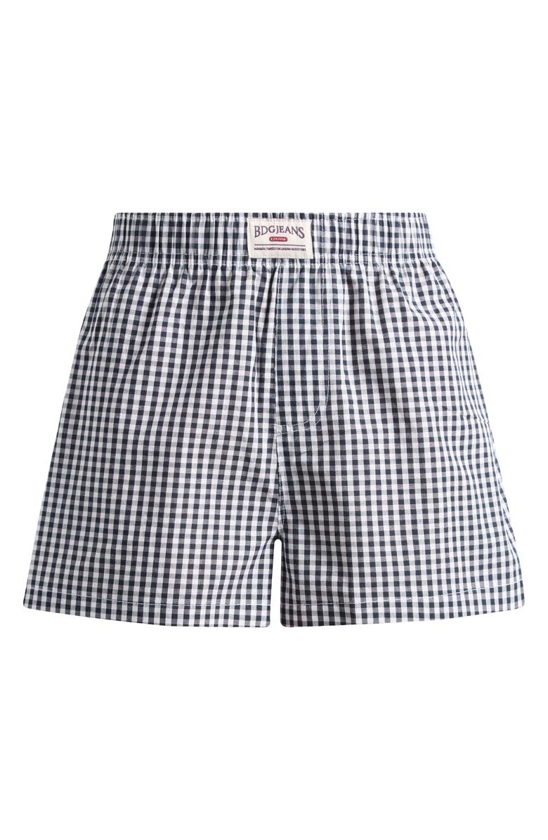 BDG Urban Outfitters Gingham Boxer Shorts, Alternate, color,