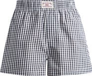 BDG Urban Outfitters Gingham Boxer Shorts