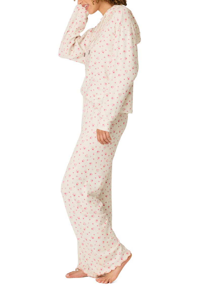 Romantic Rose 2-Piece Pajama Set, Alternate, color, H CLOUD