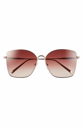 Longchamp Roseau Gradient Square Sunglasses