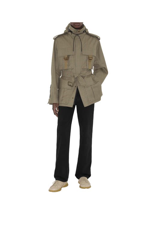Burberry Bonded Wool Field Jacket In Loch/bliss