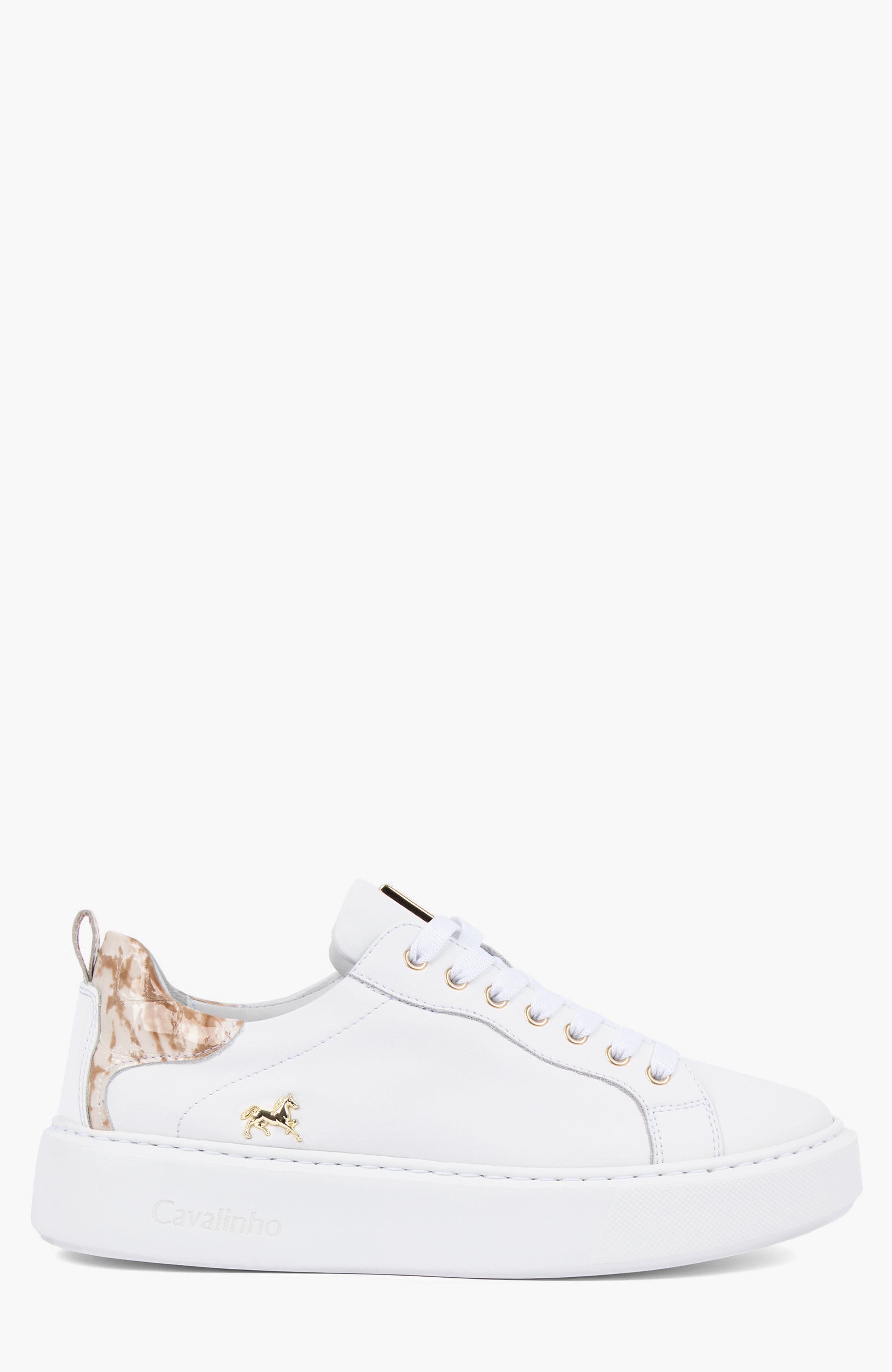 Beige / White
