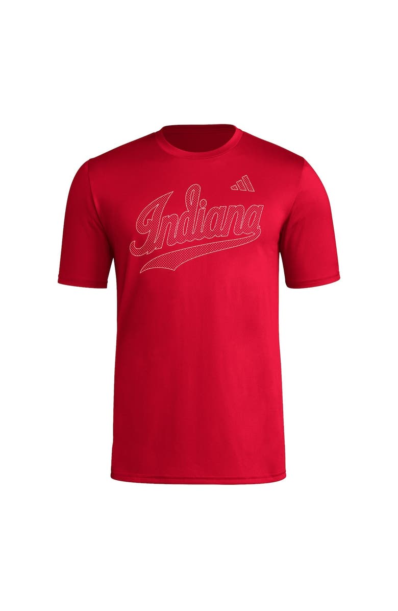 adidas Men's adidas  Crimson Indiana Hoosiers Locker Local Impression T-Shirt, Alternate, color, 