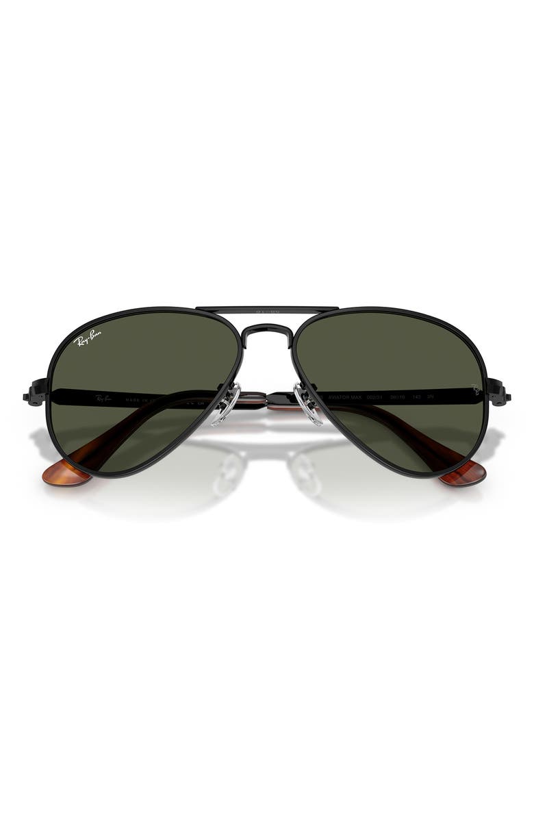 Ray-Ban 58mm Aviator Max Polarized Sunglasses, Alternate, color,