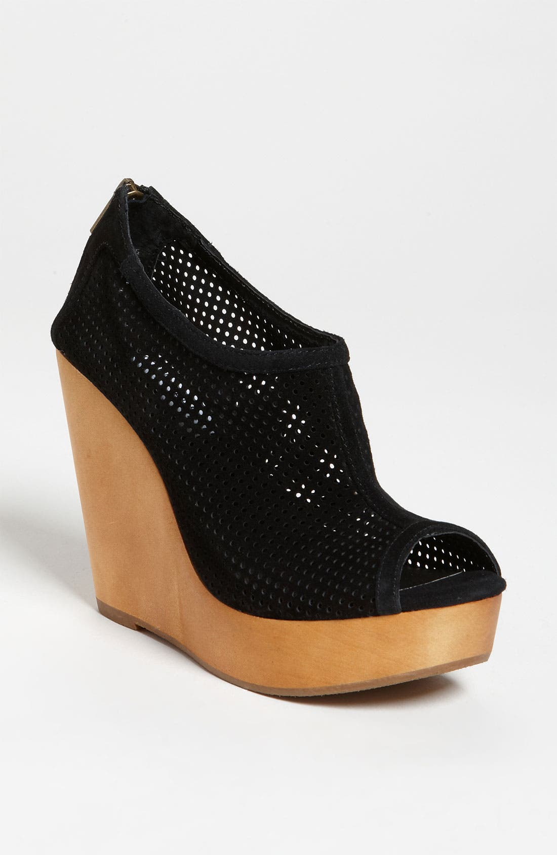 'Syren' Sandal, Main, color, BLACK
