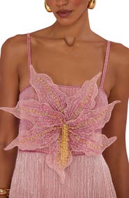 PatBO Solar Embroidery Maxi Dress