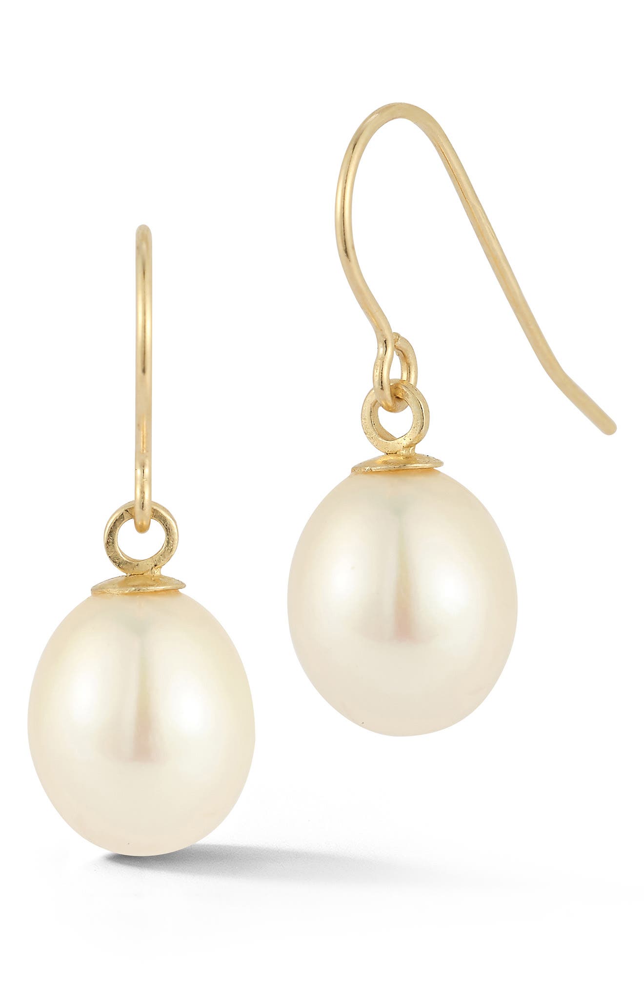 Ember Fine Jewelry 14K Freshwater Pearl Drop Earrings