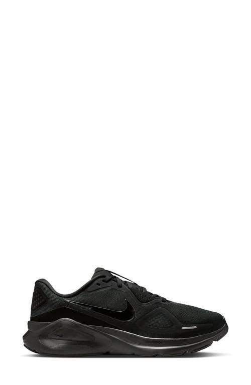 Nike Structure 26 Running Shoe In Black