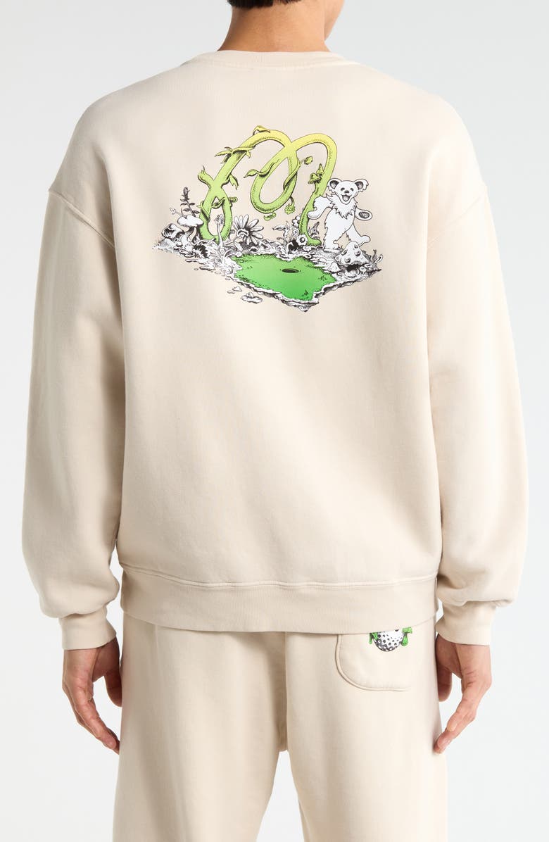 Malbon Golf Grateful Dead Range Sweatshirt, Alternate, color, Rainy Day