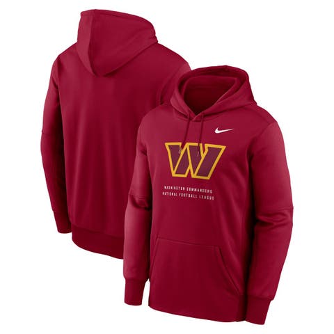 Men's Nike Burgundy Washington Commanders Toss Sweep Therma-FIT Hoodie