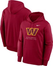 Nike Men's Nike Burgundy Washington Commanders Toss Sweep Therma-FIT Hoodie