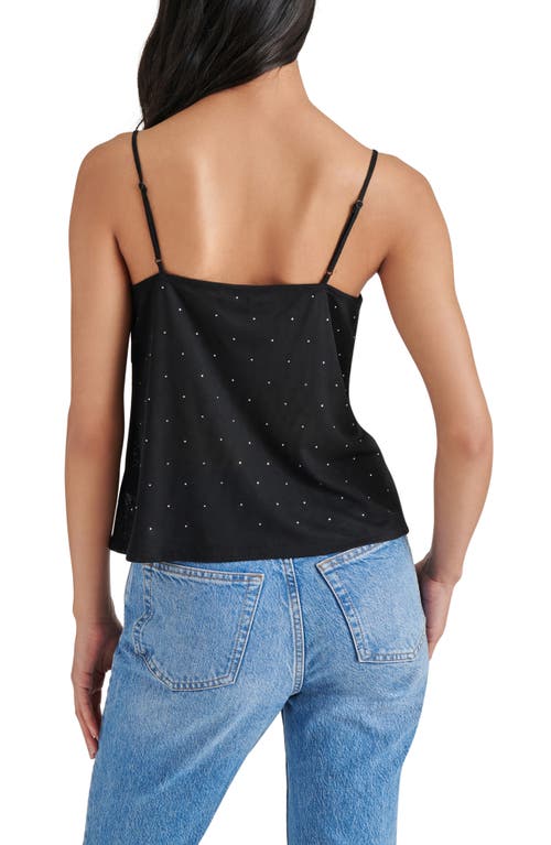 Steve Madden Indy Crystal Detail Mesh Camisole