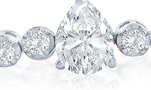 Simona Pear & Round Cubic Zirconia Tennis Bracelet