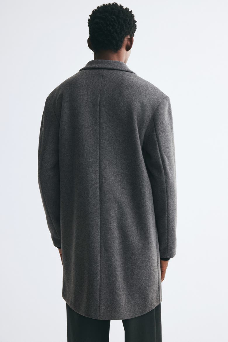 Single-Breasted Coat, Alternate, color, Dark gray