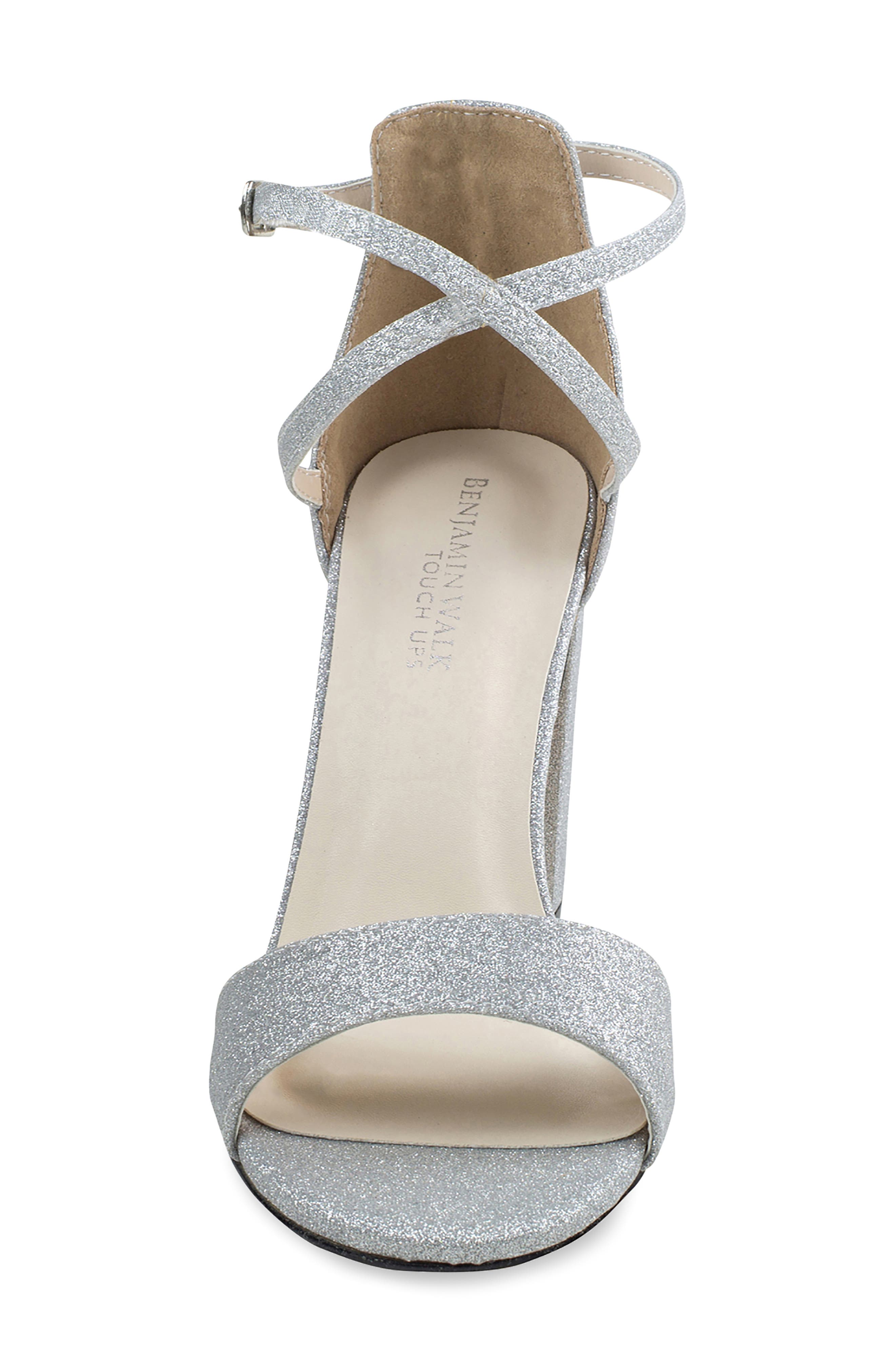 Touch Ups Jordy Sandal, Alternate, color, Silver