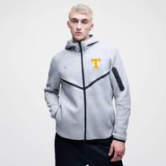 Nike Men's Nike Heather Gray Tennessee Volunteers Tech Fleece Full-Zip Windrunner Hoodie