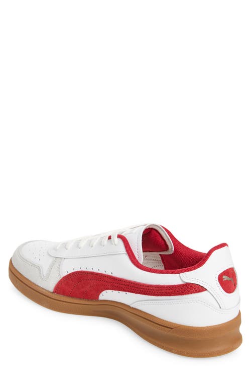 Puma Indoor Og Sneaker In  White-dark Crimson-gum