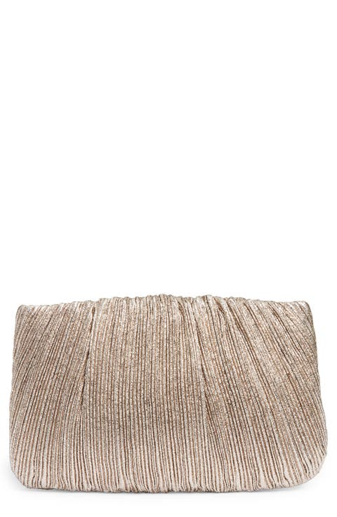 Brit Pleated Clutch