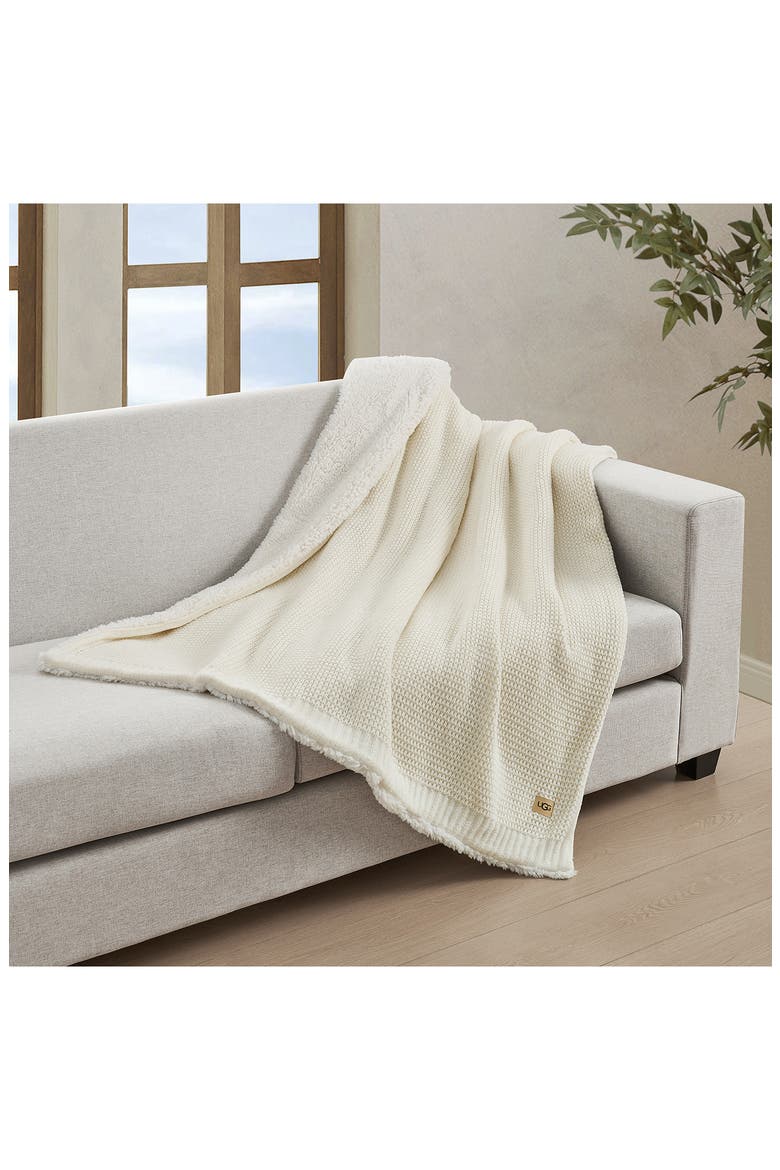 Miriam Throw Blanket, Alternate, color, SNOW