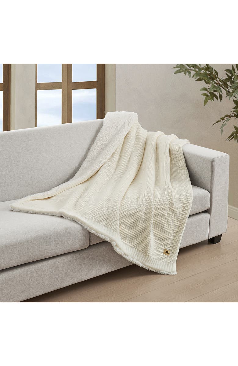 UGG<sup>®</sup> Miriam Throw Blanket, Alternate, color,