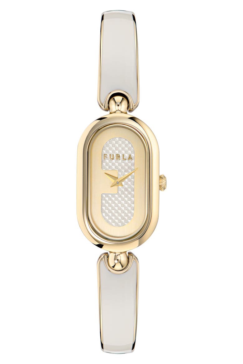 Glamour Chic Bracelet Watch, 19mm x 6.2 mm, Main, color, YELLOW GOLD
