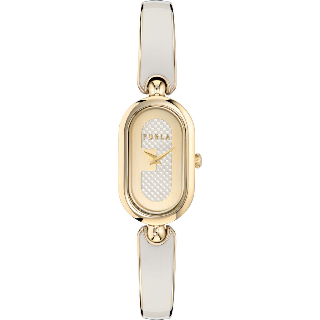Furla Glamour Chic Bracelet Watch, 19mm X 6.2 Mm In Gold