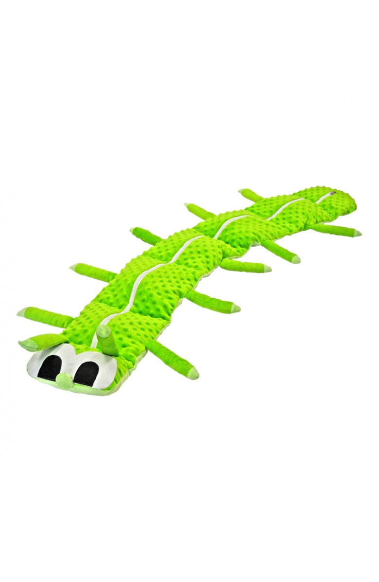 PLAYLEARN Vema Caterpillar Weighted Stuffed Animal, Main, color,
