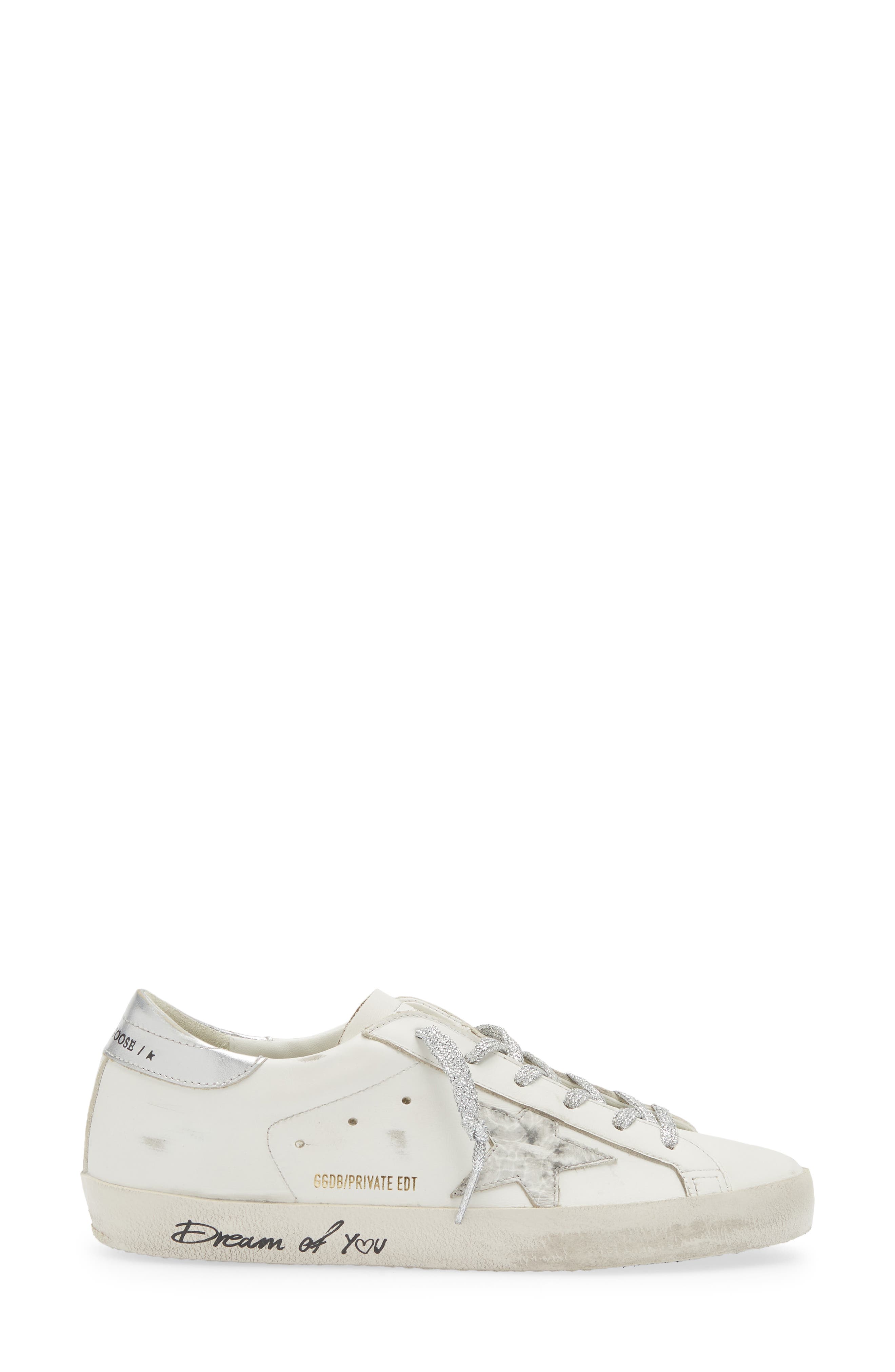 Golden Goose Super-Star Low Top Sneaker, Alternate, color, 
