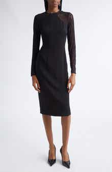 Lace Long Sleeve Dress