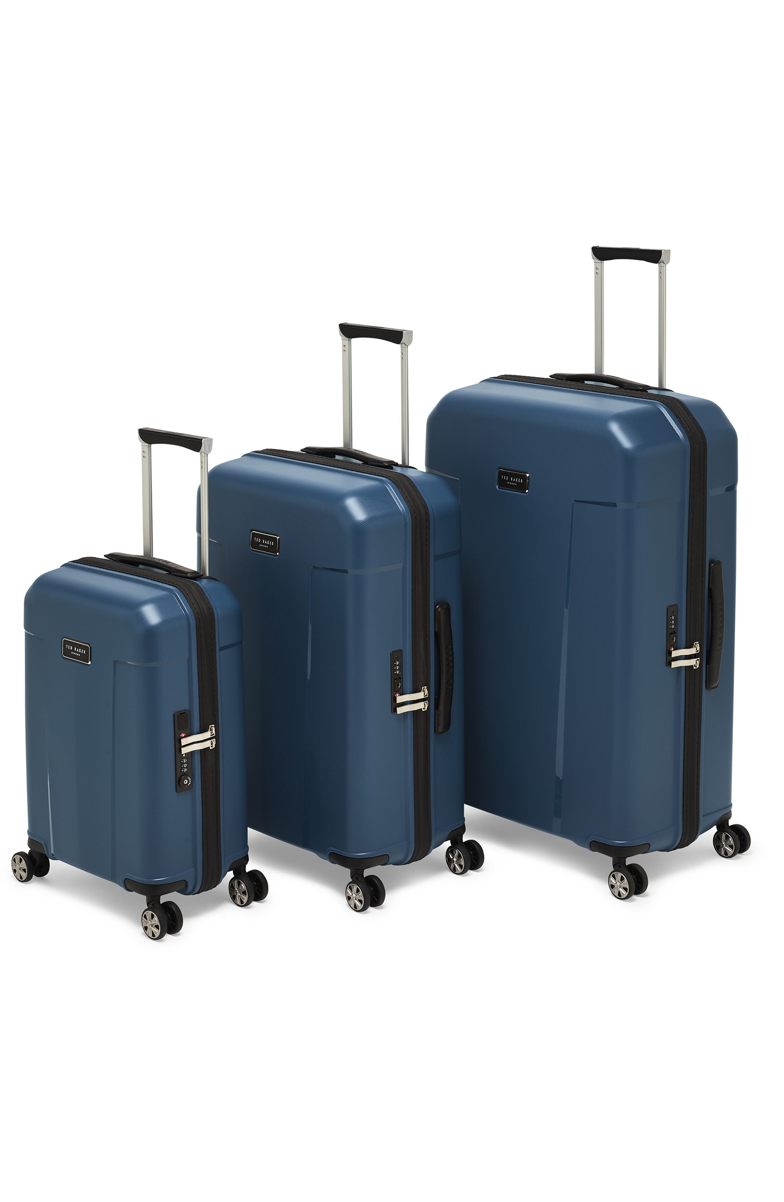 Ted Baker London Flying Colours 21-Inch Hardside Spinner Carry-On, Alternate, color, 