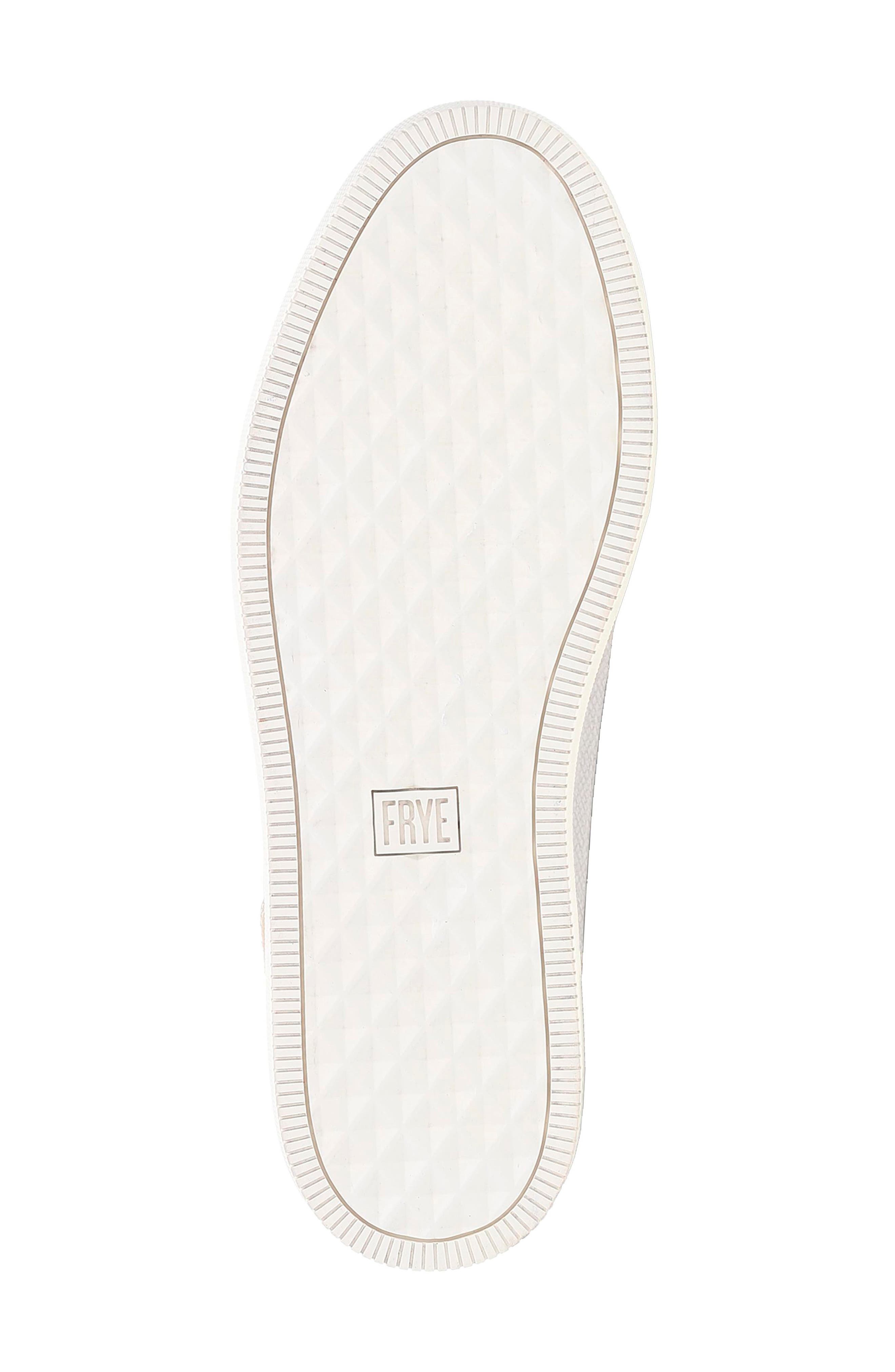 Frye Astor Cap Toe Low Top Sneaker, Alternate, color, White