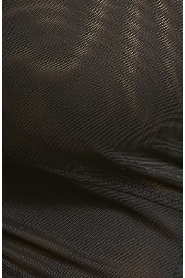 Callie Mesh Teddy, Alternate, color, BLACK