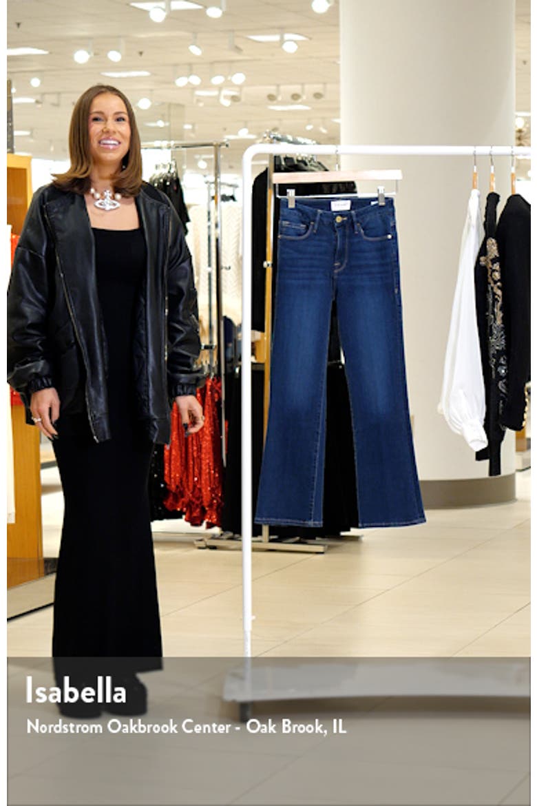 Le Crop Mini Boot High Waist Jeans video