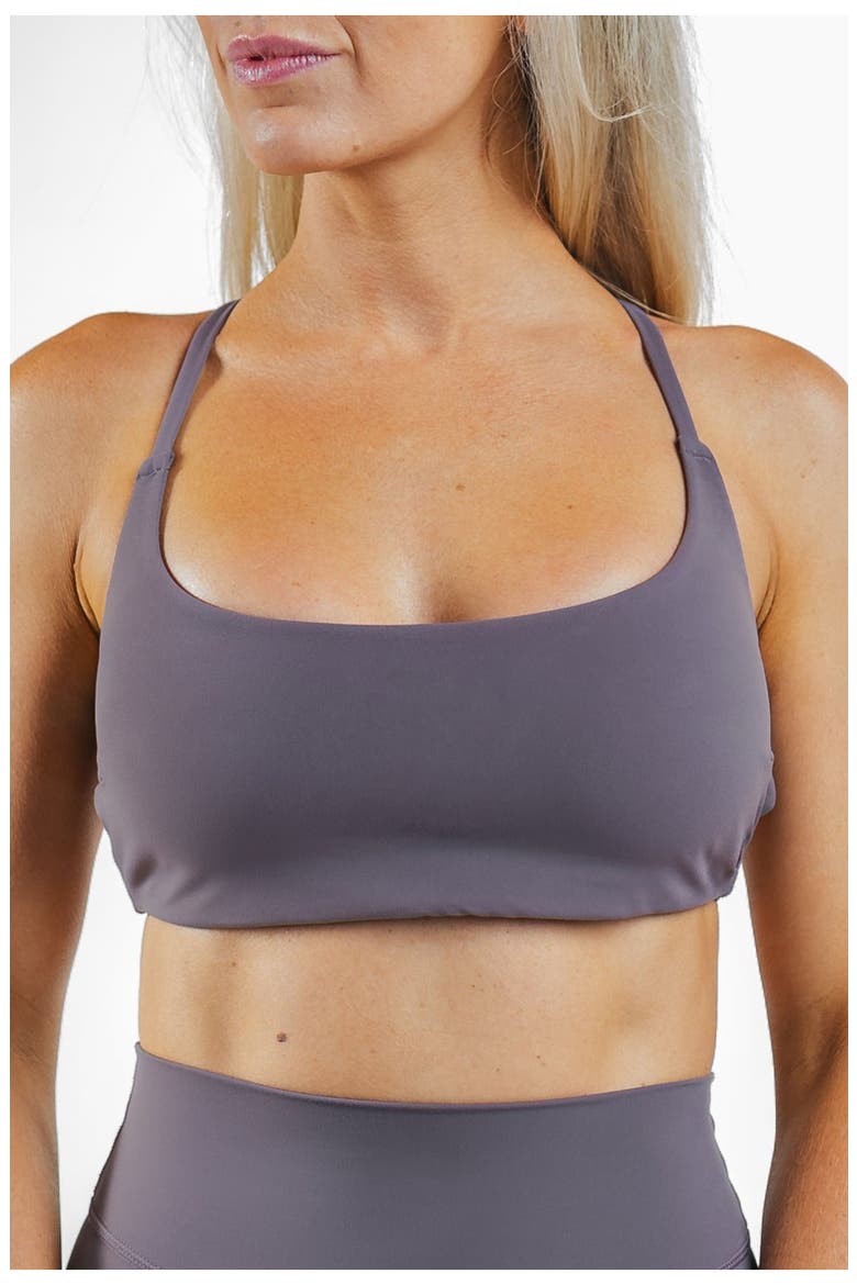 Cloud II Strappy Bra, Alternate, color, Concrete