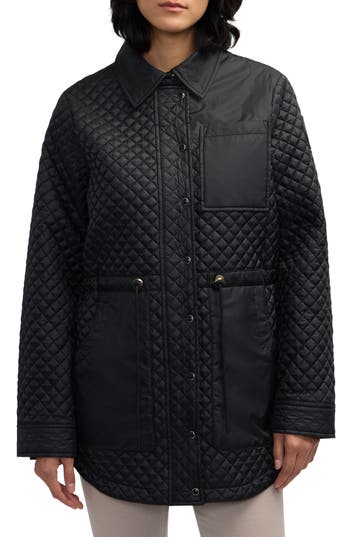 Scotch & Soda Thyrni Water Repellent Shacket In Black