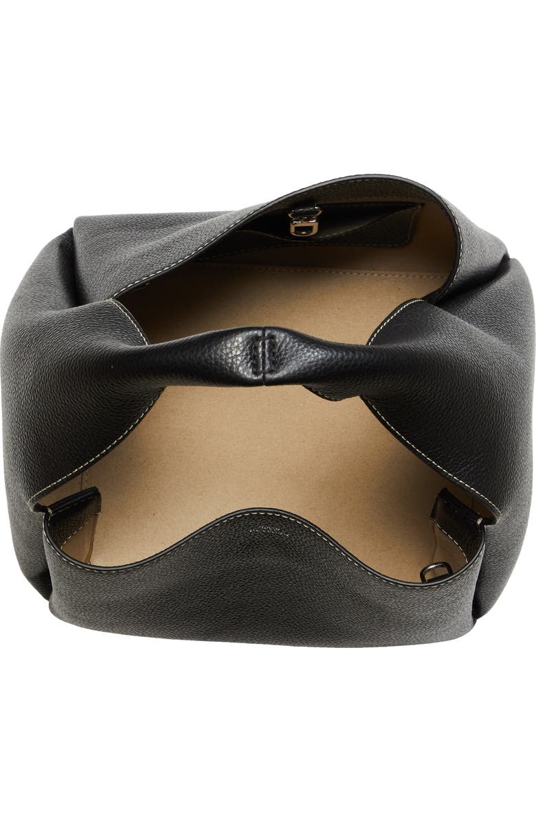 TOTEME Leather Bucket Bag, Alternate, color,