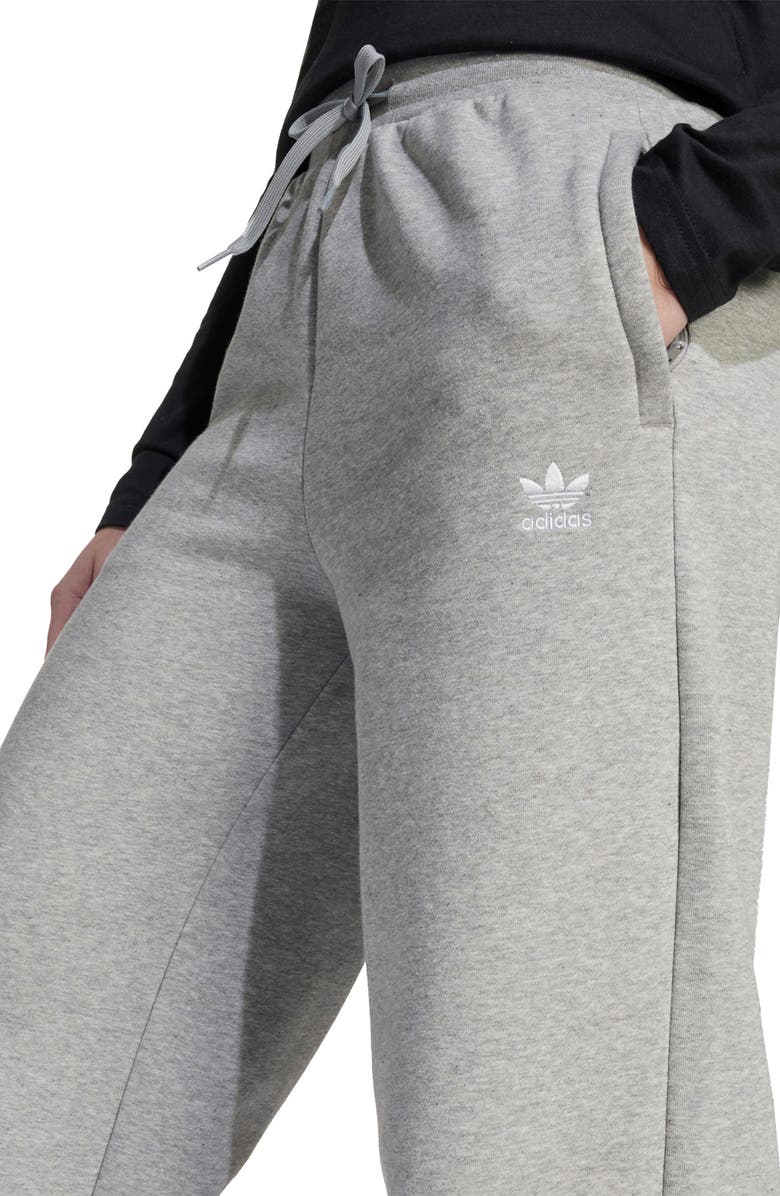 adidas Originals Kids' Wide Leg Sweatpants, Alternate, color, Grey