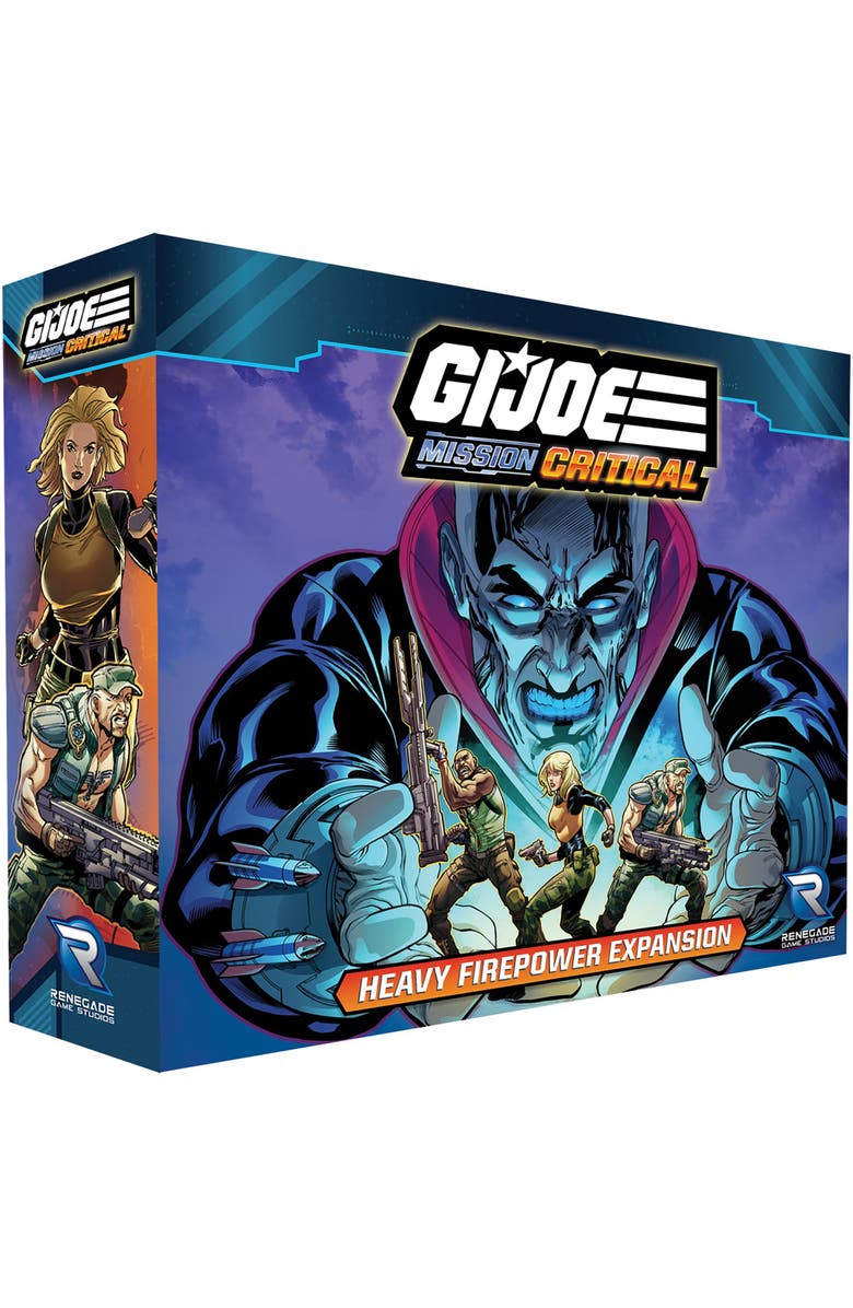 Renegade Game Studios G.I. Joe Mission Critical Heavy Firepower Expansion, Main, color, Multicolored
