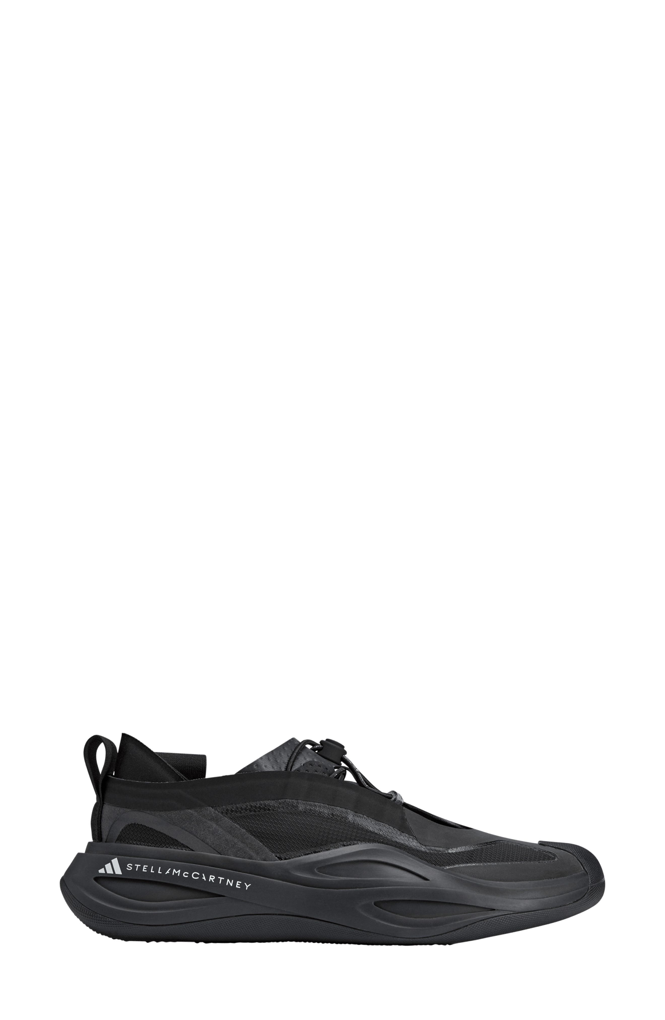 adidas by Stella McCartney Sportswear Low Ground Sneaker, Alternate, color, Black/ Utility Black/Black