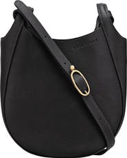 Longchamp Small Le Foulonne Leather Crossbody Bag