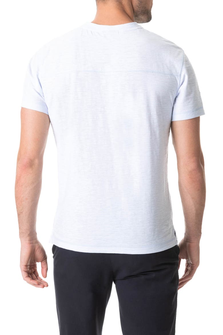 Lookout Microstripe Henley, Alternate, color, MIST